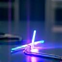 Ikon perbaikan kaca dengan sinar UV